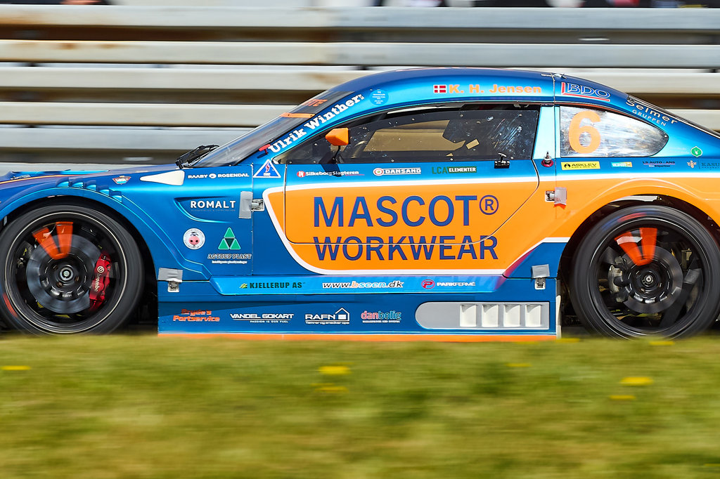 Kasper H. Jensen er med i Super GT når Danish Super Racing League besøger Ring Djursland 20.-21. juni
(Foto: Ib Trebbien)